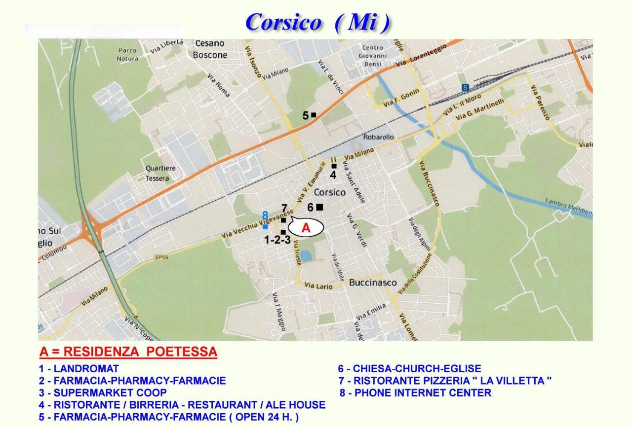 Appartement Le Residenze Della Poetessa à Corsico Extérieur photo